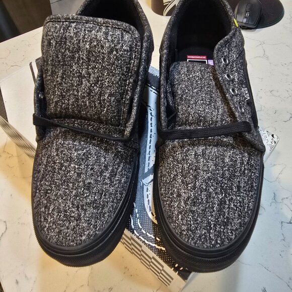 Vans Skate Chukka Low Black / Denim Classic Authentic Shoe Sneaker Mens Size 10 - Picture 4 of 13